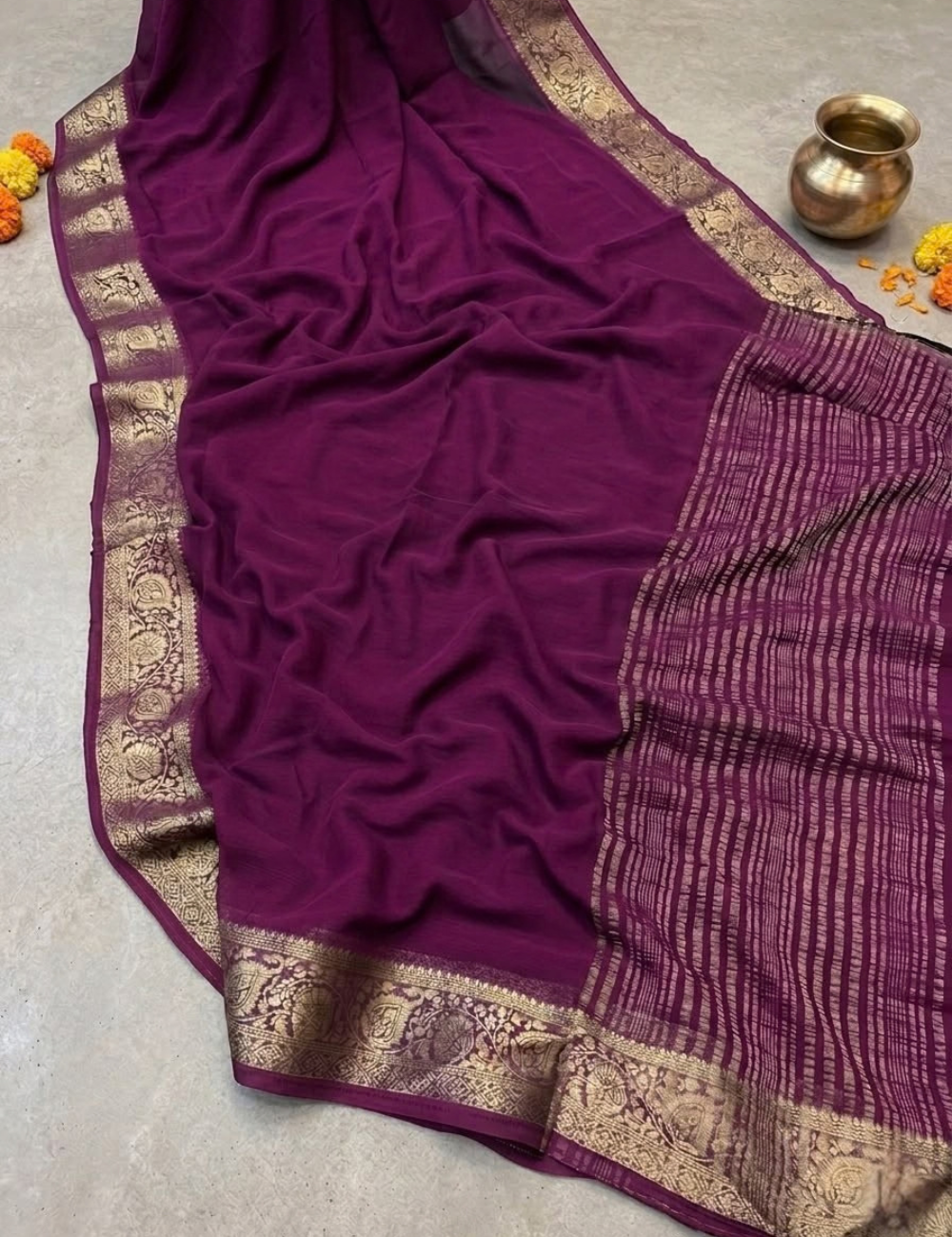 Elegance Redefined: Pure Chiffon Jacquard Collection